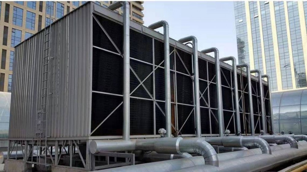 松下冷水機組更換冷凝器（2017.9）